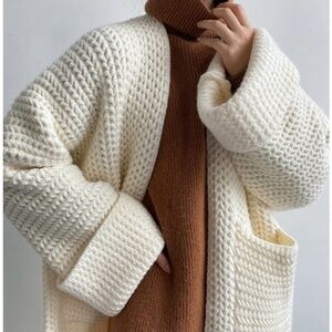 Long Knit Cardigan